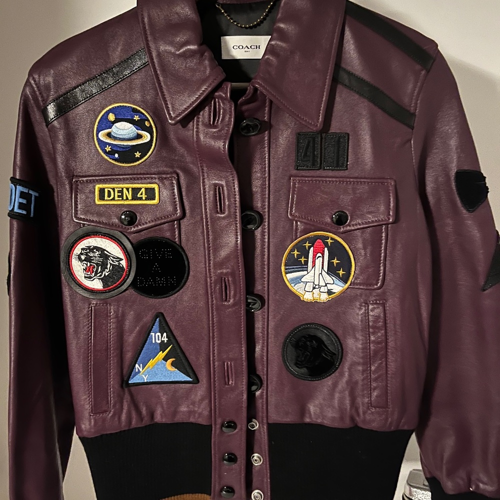 Coach Leather Jacket